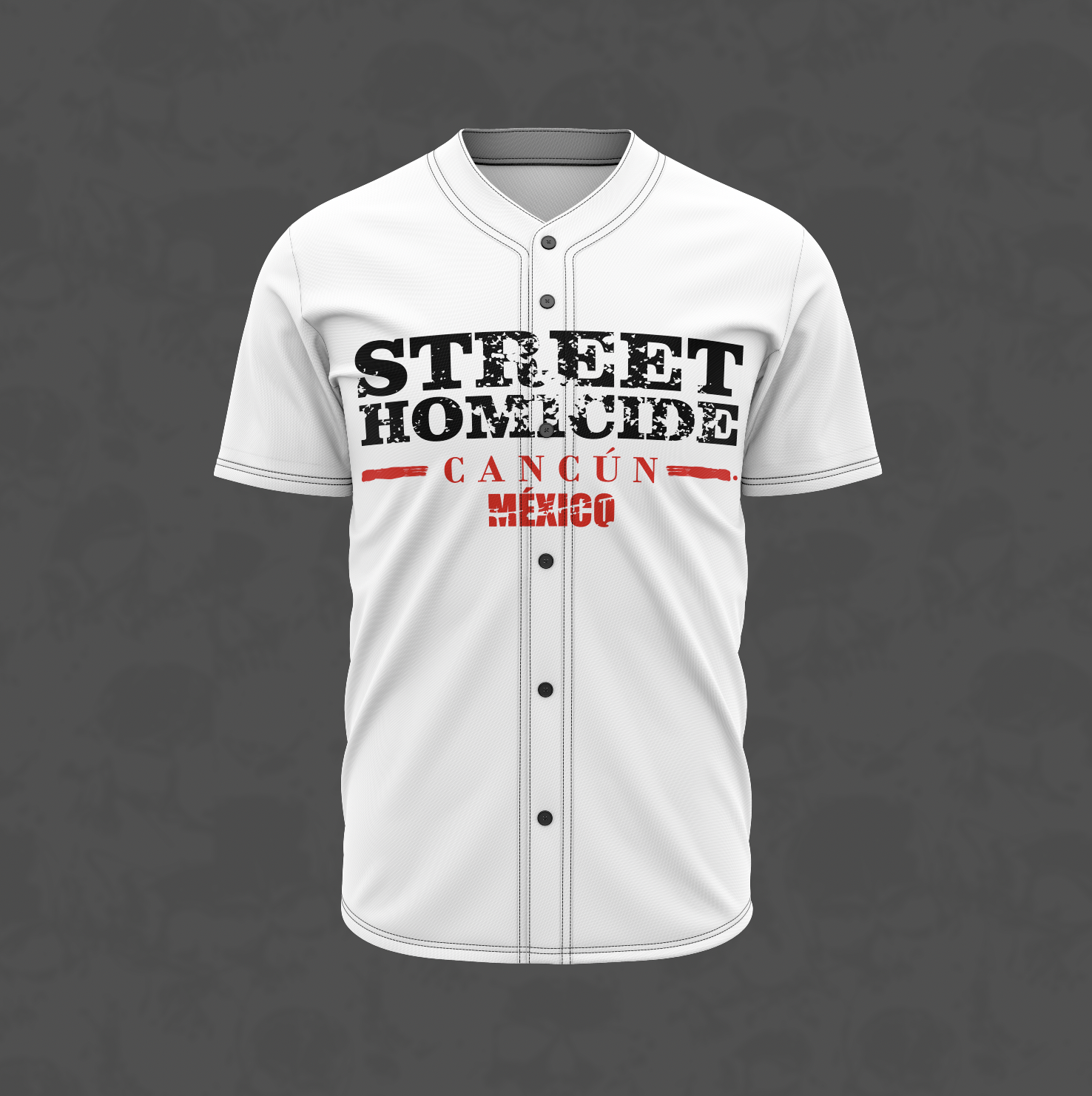 Casaca Oficial - Homicide Street / Full-White